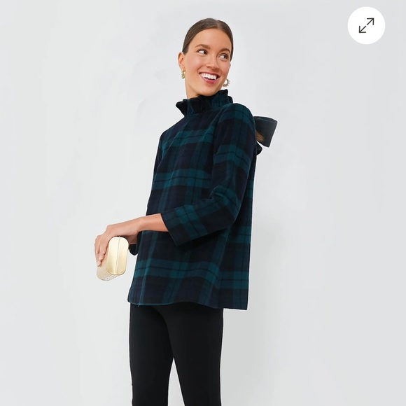 Tuckernuck Plaid Faye Top - Picture 1 of 3